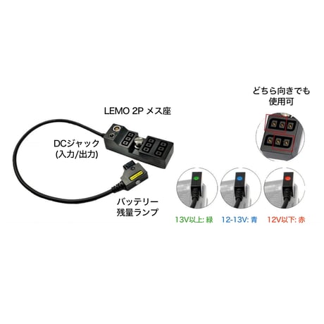 【NEP】PTAP-3-3LE パワータップ分配ケーブル