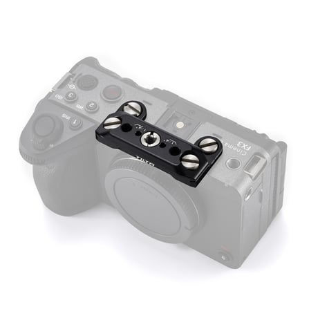 ソニー FX3/FX30用ホットシュー トッププレート Hot Shoe Top Plate for Sony FX3/FX30 V2 - Black (TA-T16-HSTP-B)