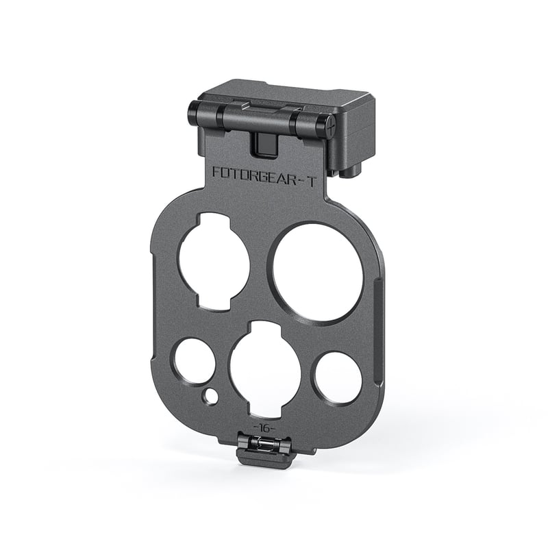 Adaptador De Lentes TILTA Khronos M Series Para IPhone 16 Pro/Pro Max, Compatible Con Monturas 17mm, M Y T, Color Space Gray