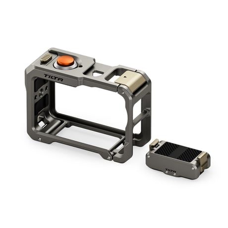 DJI Osmo Action 6用フルカメラケージ Base Kit　クイックリリースマウントベースプレート付き (TA-T95-A)