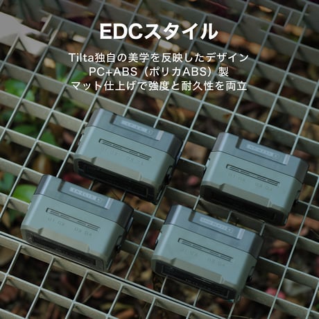 DMW-BLK22用ポータブル4連充電器 Tilta Portable Charging Station for DMW-BLK22 - Green (TBC-BLK22-GN)