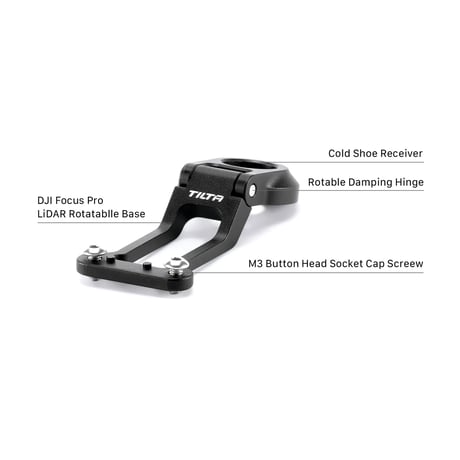 DJI Focus Pro LiDAR用回転式マウントブラケット (TGA-FPL-RMB) Rotatable Mounting Bracket
