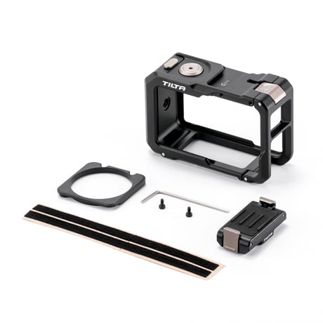 DJI Osmo Action 5 Pro用フルカメラケージ ベーシックキット  (Action 3/4/5 Pro対応)  (TA-T72-A-B/-TG)
