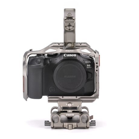 Camera Cage for Canon R6 Mark II Basic Kit (TA-T45-A) フルケージ、トップハンドル、LWSベースプレート
