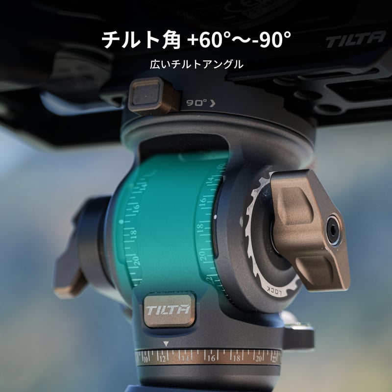 TILTA VT03 フルード雲台付きテーブルトップビデオ三脚 カーボン脚 (TT 