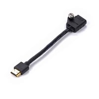HDMI Male to HDMI Female Cable 4K 60p 対応 17cm (TCB-HDM-HDF-17)