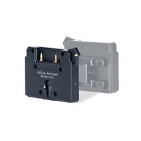 Gold Mount Battery Plate for Dual Handle Power Supply Bracket (TGA-DHB-AB)