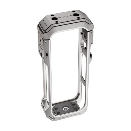 Insta360 X5用フルカメラケージ - Titanium Gray (TA-T90-FCC-TG)