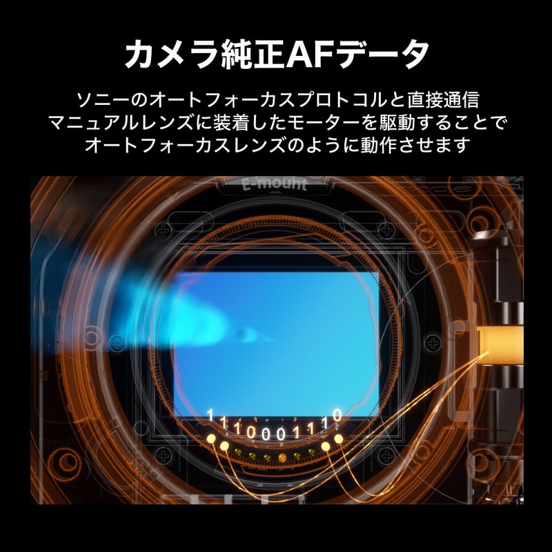 Nucleus オートフォーカス アダプター (E to PL) (WLC-T07) | TI