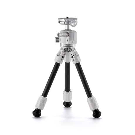 テーブルトップ三脚キット Tabletop Ball Head with 1-Stage Carbon Fiber Tripod Legs (3KG)  (TT-BT03-FB)