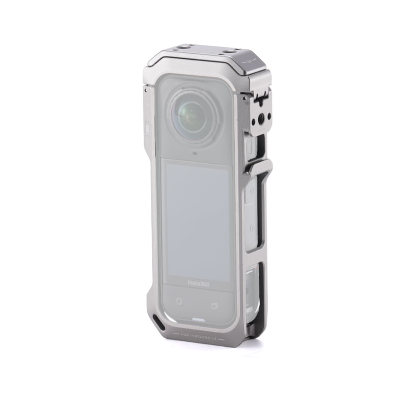 Insta360 X5用フルカメラケージ - Titanium Gray (TA-T90-FC