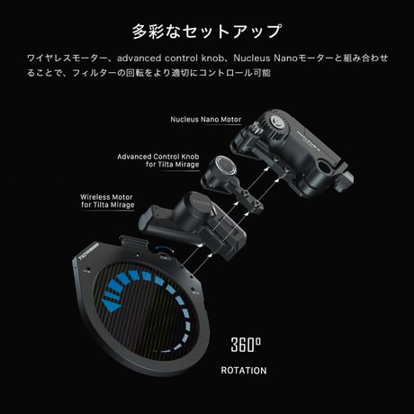 Rotatable Circular Filter Tray for Tilta Mirage (MB-T16-RCF)
