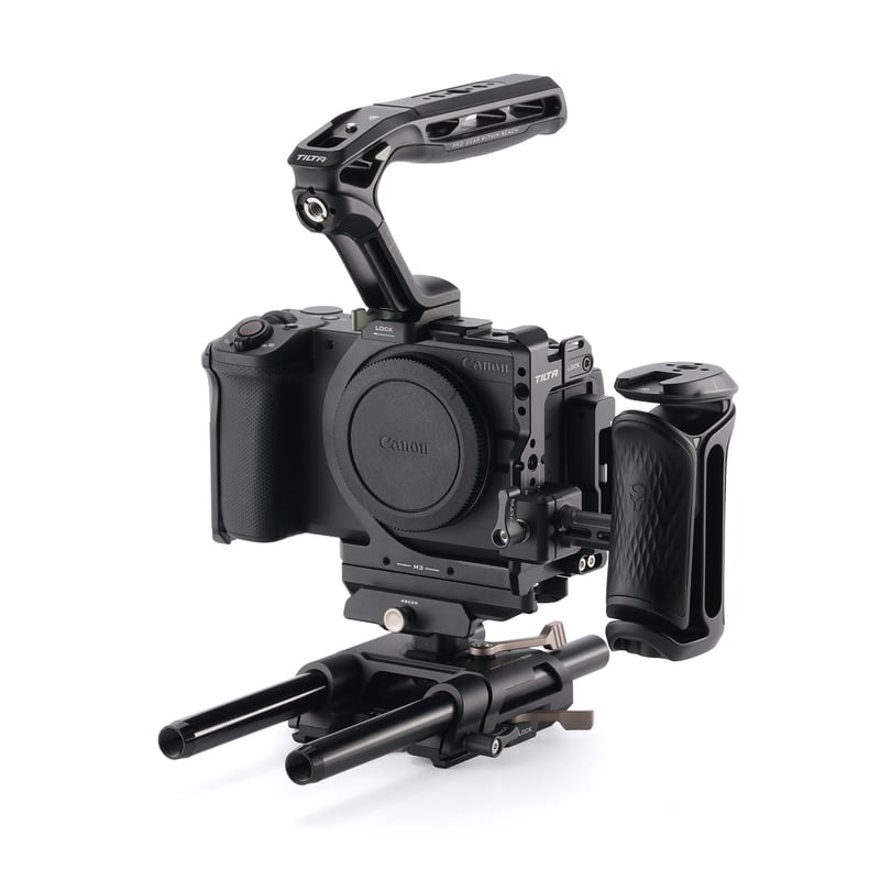 キヤノン EOS R6 V用カメラケージ プロキット (TA-T102-B-B) [トップ・