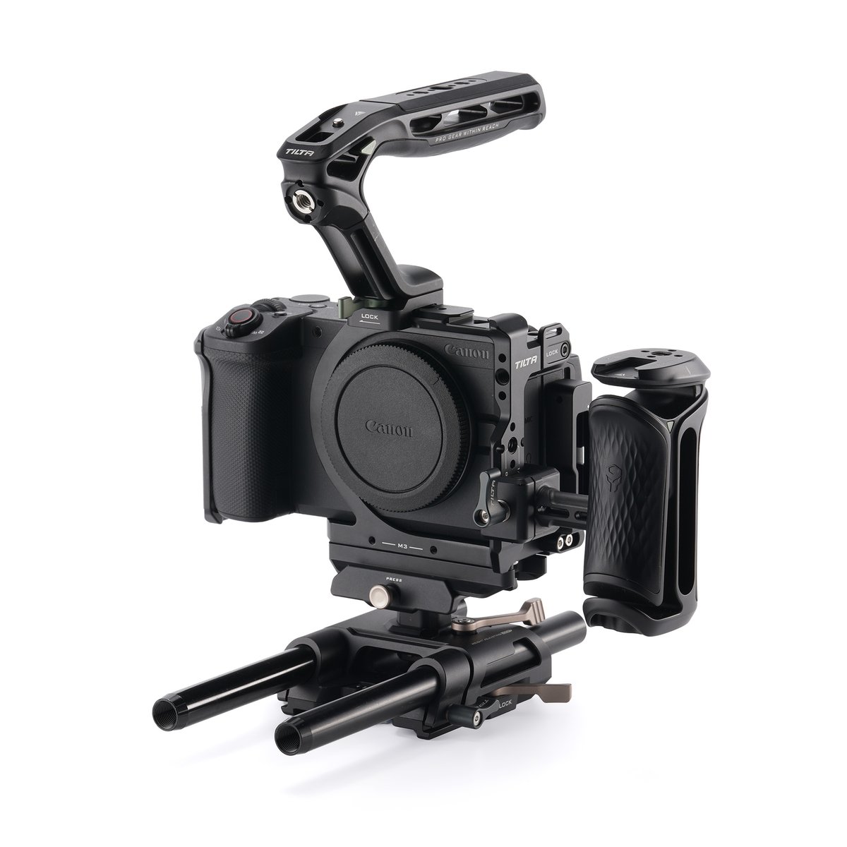 キヤノン EOS R6 V用カメラケージ プロキット (TA-T102-B-B) [トップ・