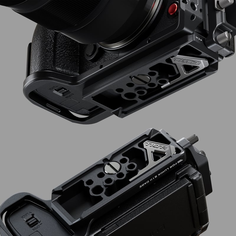 パナソニック LUMIX S1RII用フルカメラケージ (TA-T80-FCC-B