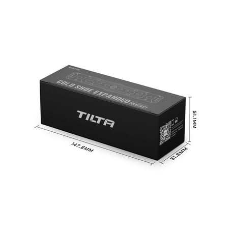 コールドシュー拡張ブラケット Tilta Cold Shoe Expanded Bracket - Black (TA-CEB-B)