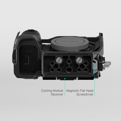 [在庫限り]ソニー α6700用カメラケージ 軽量キット (TA-T54-A-B/-TG) Camera Cage for Sony a6700 Lightweight Kit