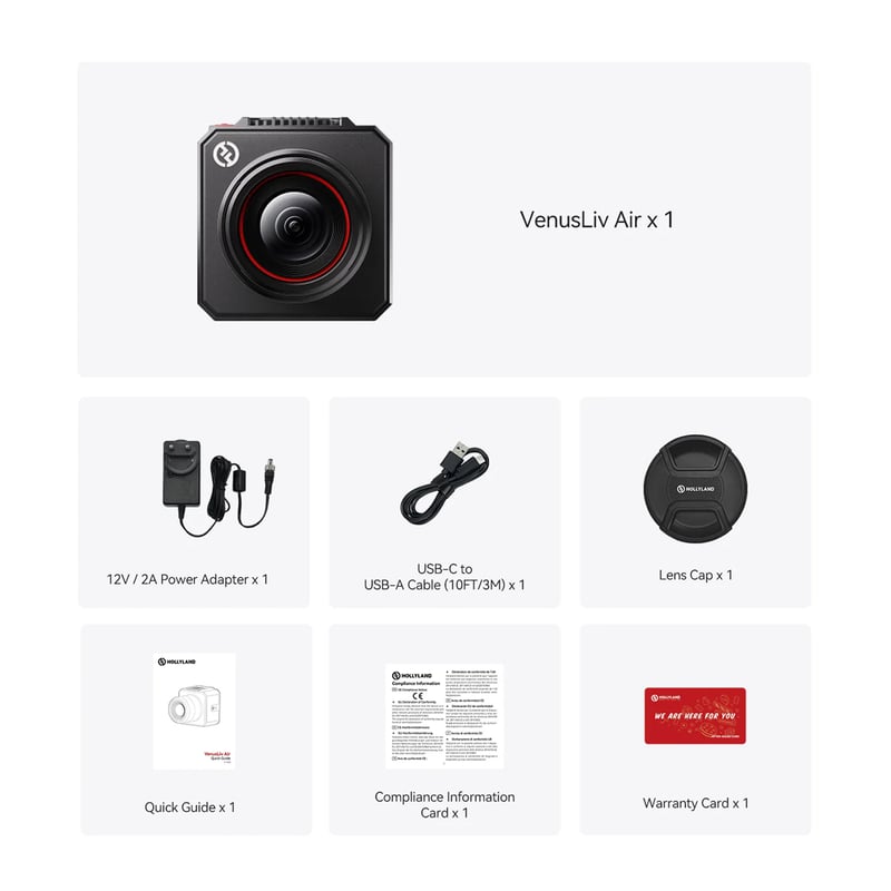 Hollyland VenusLiv Air 4K/30pライブストリーミングカメラ(無線/有