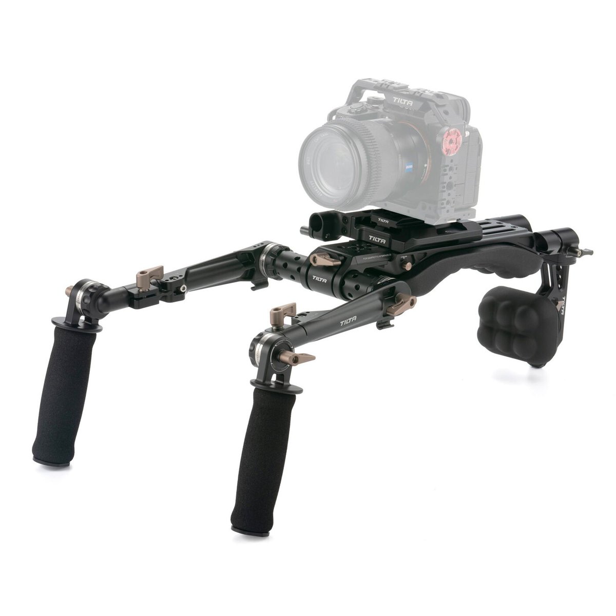 その他 BlackmagicTiltaing Lightweight Shoulder Rig – Black (TA-LSR-B) ショルダーリグ