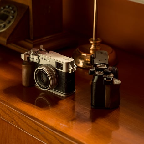 富士フイルム X100VI用カメラケージ トラベルキット Vintage Camera Cage for Fujifilm X100VI Travel Kit (TA-T70-B)