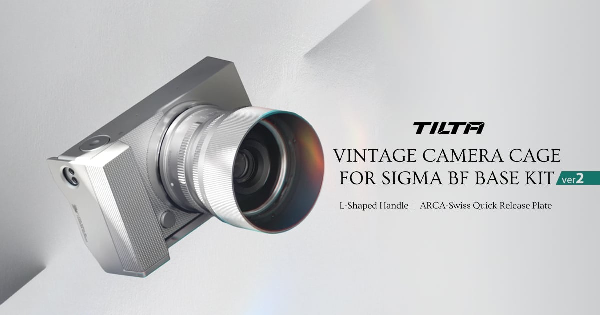 TILTA Sigma BF用カメラケージに一体感を追求したニューモデルが追加 