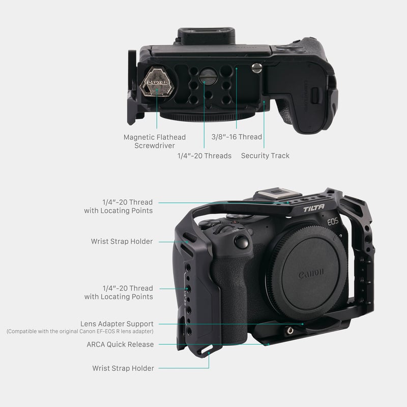 Full Camera Cage for Canon R8 (TA-T28-FCC) キヤノン