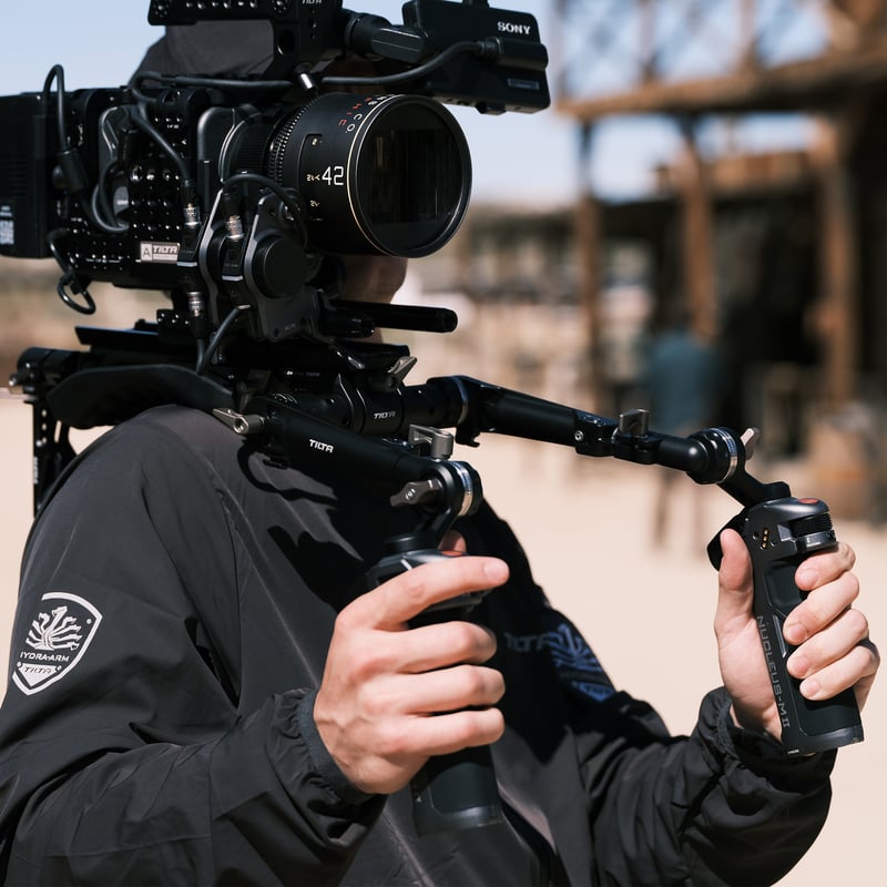 Nucleus-M II ハンドグリップ用 Arri スタンダードロゼットアダプター