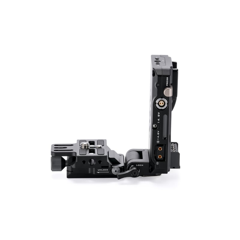 調整式アルカレシーバー付Mini Vマウントバッテリープレート (TA-BTP4K