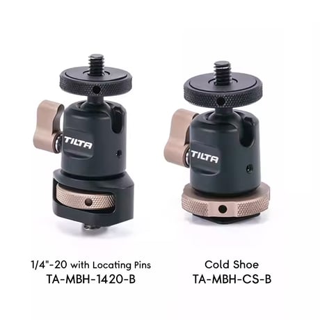 ミニボール雲台 Tilta Mini Ball Head Mount (TA-MBH-1420-B/CS-B)