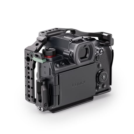 【在庫限り】パナソニック LUMIX G9 PRO II用フルカメラケージ Full Camera Cage for Panasonic G9 II - Black (TA-T63-FCC-B)