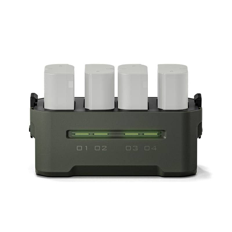 DMW-BLK22用ポータブル4連充電器 Tilta Portable Charging St