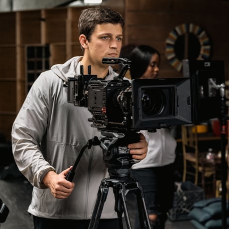 Blackmagic PYXIS 6K/12K用カメラケージ プロキット Vマウント (ES-T21-B-V) Camera Cage for Blackmagic PYXIS 6K Pro Kit