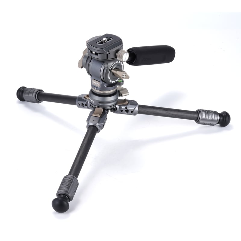 TILTA VT03 フルード雲台付きテーブルトップビデオ三脚 カーボン脚 (TT