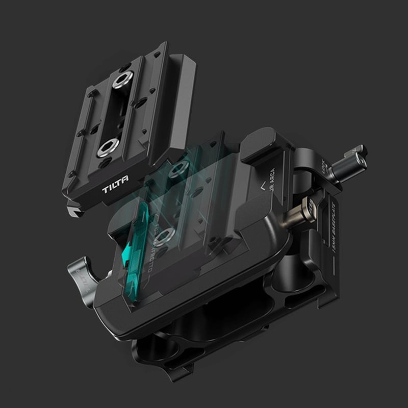 アルカスイス&マンフロット両規格対応15mm LWSベースプレート Tilta