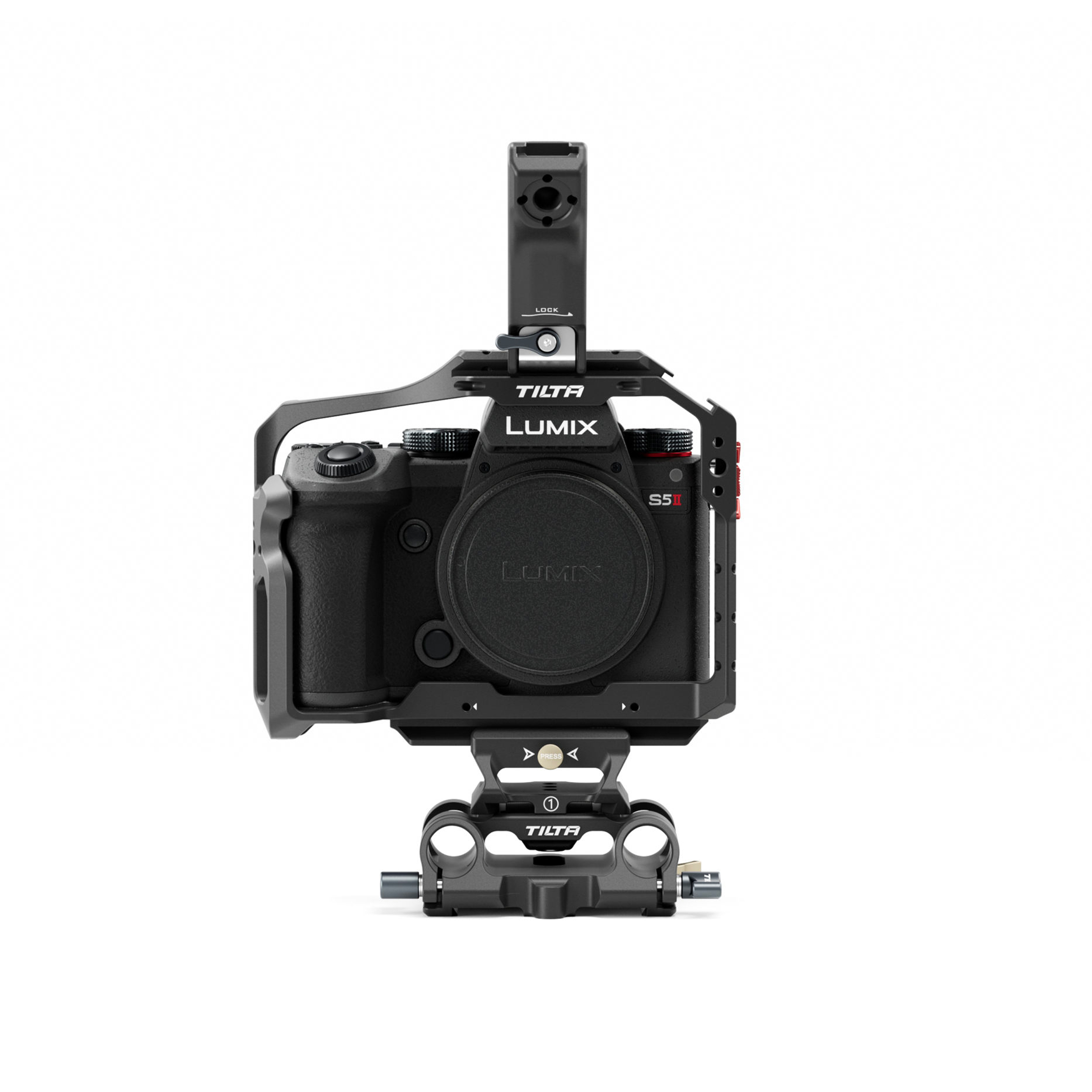 パナソニックS5 II / IIX用ベーシックキット Camera Cage for Pana