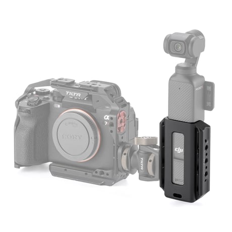 DJI Osmo Pocket 3/4用拡張マウントブラケット Accessory Mounting Expander for DJI Osmo Pocket 3 (TA-T65-AME-B)
