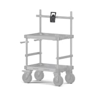 モニターマウント(マウンティングバー用) Monitor Mount for Boulder Camera Cart Mounting Bar – Black (TC-MM-B)