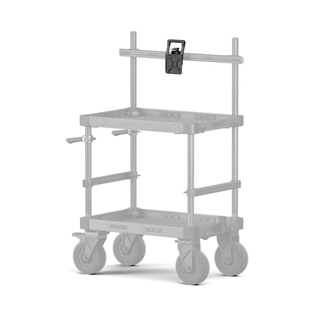 モニターマウント(マウンティングバー用) Monitor Mount for Boulder Camera Cart Mounting Bar – Black (TC-MM-B)