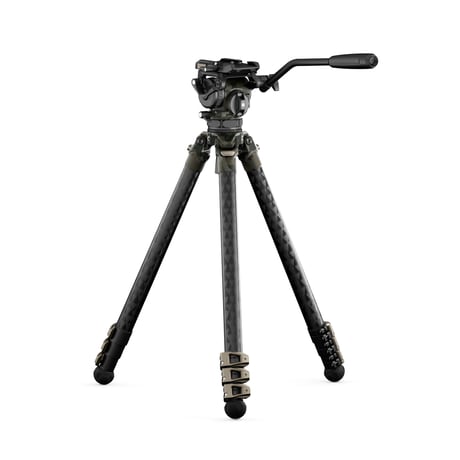 カーボン三脚[CT08] 75mm Cine Fluid Head with 3-Stage Carbon Fiber Tripod Legs (TT-CT08-75)