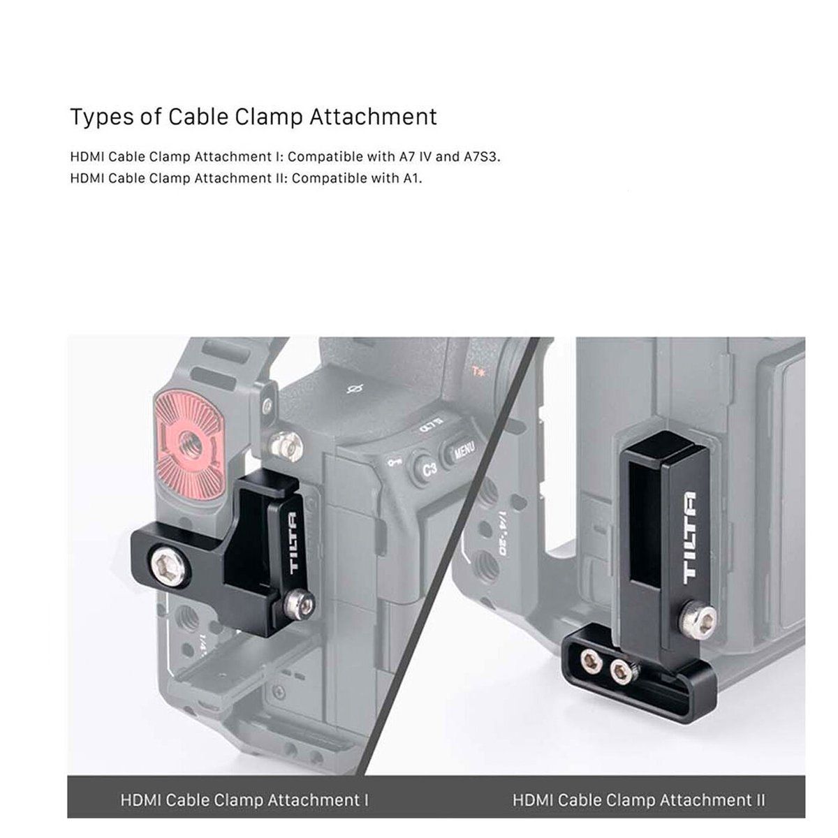 Full Camera Cage for Sony a7 IV - Black (TA-T30-FCC-B) Full Camera Cage for Sony a7 IV - Black (TA-T30-FCC-B)
