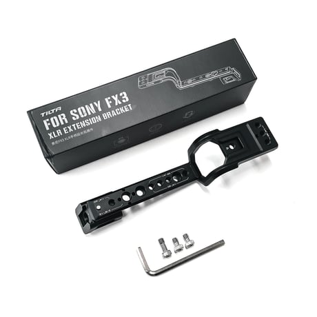 XLR Extension Bracket for Sony FX3 (TA-T13-XLR)