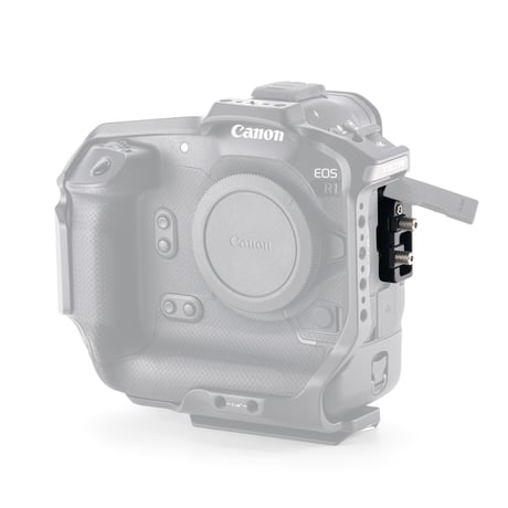 [在庫限り]キヤノン EOS R1 フルカメラケージ用HDMI&USB-Cケーブルクランプ HDMI and USB-C Cable Clamp for Canon R1 (TA-T78-CC-B)