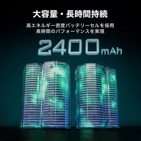 NP-FZ100互換USB-C充電式カメラバッテリー Tilta NP-FZ100 Battery with USB-C Input (2400mAh) – Green (TNP-FZ100-GN)