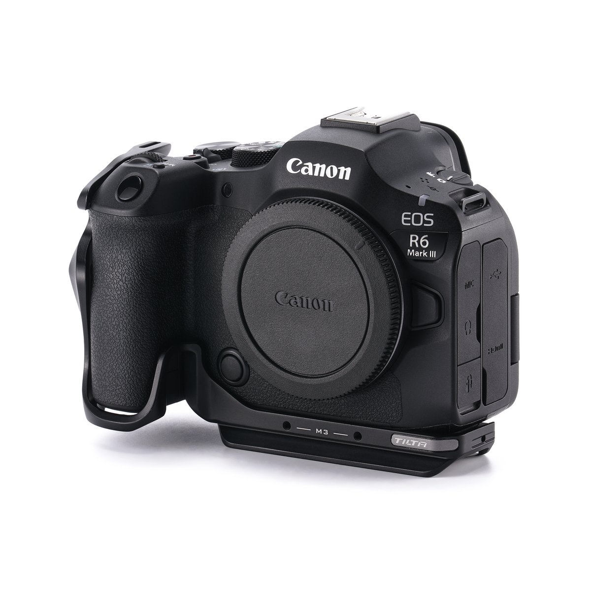 キヤノン EOS R6 Mark III /R5 Mark II用ハーフカメラケージ - ブラ