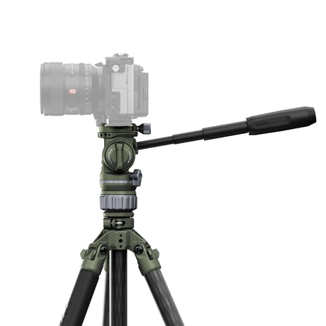 [生産終了] カーボン三脚[VT05] Tilta Travel Video Fluid Head with 3-Stage Carbon Fiber Tripod  Legs (5KG)