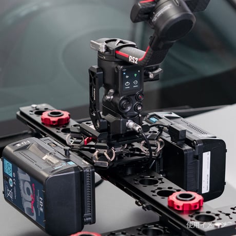 [在庫限り]Power Supply Base Plate for RS 2 (TGA-PBP) DJI RS2/RS3/RS3 Pro/RS4 Pro/RS5対応
