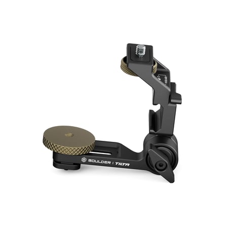 デュアルアクセサリー マウンティングブラケット Dual Accessory Mounting Bracket for Boulder Camera Cart - Black (TC-DMB-B)