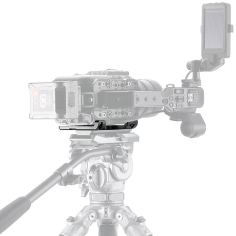 Side Mounting Plate for Sony FX6 (ES-T20-SMP) ソニー FX6用サイドマウントプレート