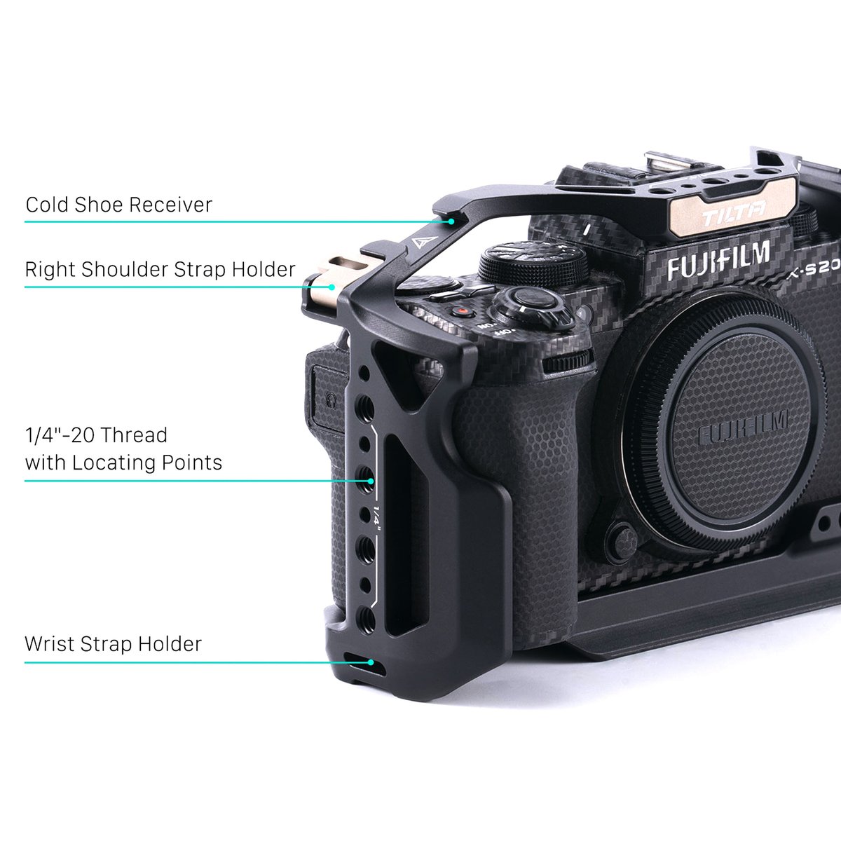在庫限り】富士フイルム X-S20用ベーシックキット Camera Cage for Fuj