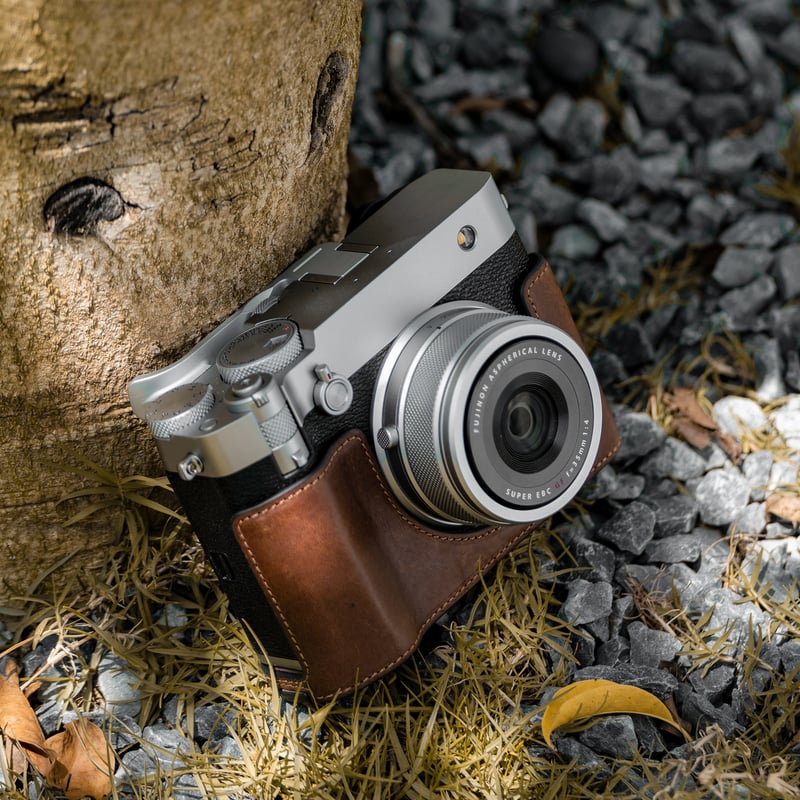 富士フイルム GFX100RF用レザーケース Leather Camera Case (TA-